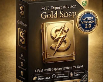 Gold Snap MT5 (Latest Version v2.0) – Fast Profit Capture Gold Trading EA for XAUUSD