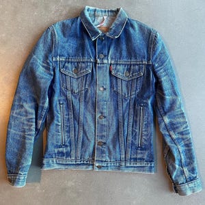 Levi’s Denim Trucker Jacket Vintage 1984 Type 3 Made in France