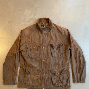 Barbour Flyweight Wax Utility Jacka A91 Herr L