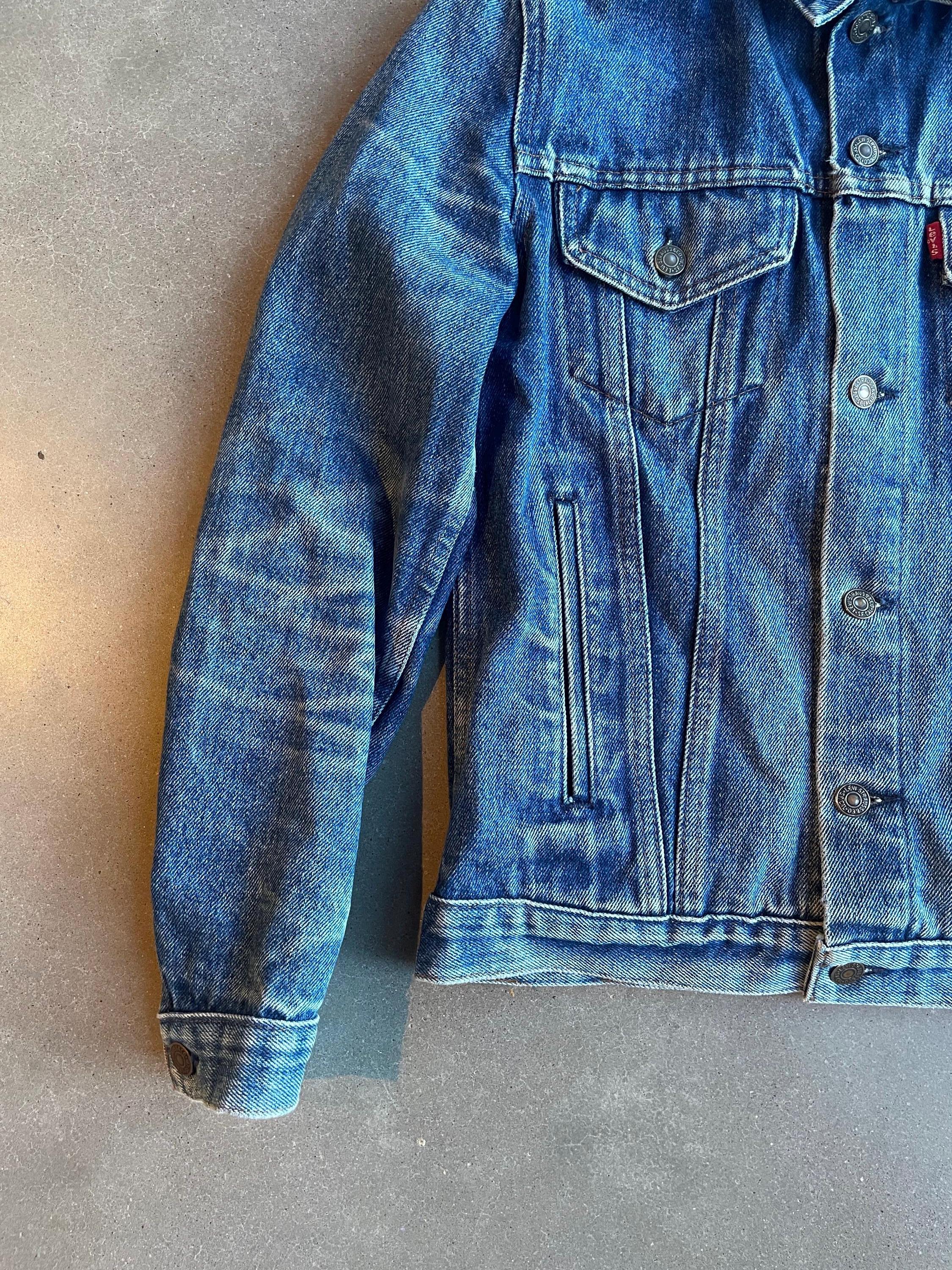 【ほぼ未使用・美品】LEVI'S VINTAGE DENIM JACKETS 1984 Olympic Team Vintage Levis Denim Jacket 76001-0214 Size L 80s