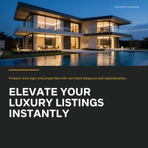 Luxury Real Estate Marketing Bundle, Social Media Templates, Listing Presentation