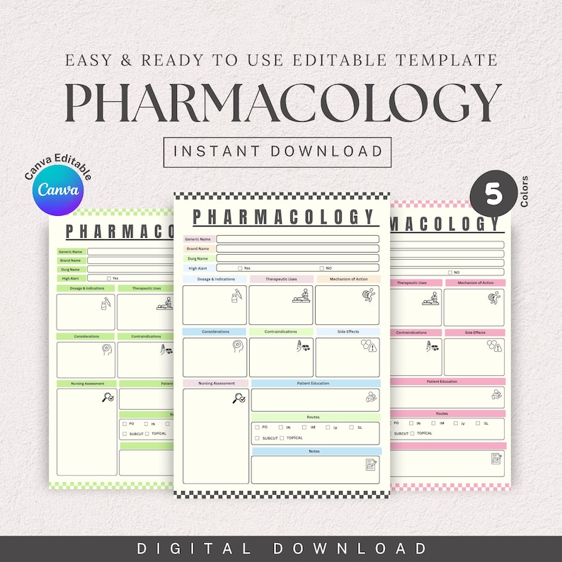 pharmacology study guide
nursing medication guide
drug study template
medication study sheet
nursing notes template
healthcare student guide
nursing school printable
pharmacology worksheet
medication tracker
nursing study planner
healthcare study notes
clinical rotation guide
medical student notes
pharmacology organizer
medication reference sheet
nurse study guide
study template
pharmacology
lab cheat sheet
study notes template
digital download
printable

nursing template
nursing student gift
n
