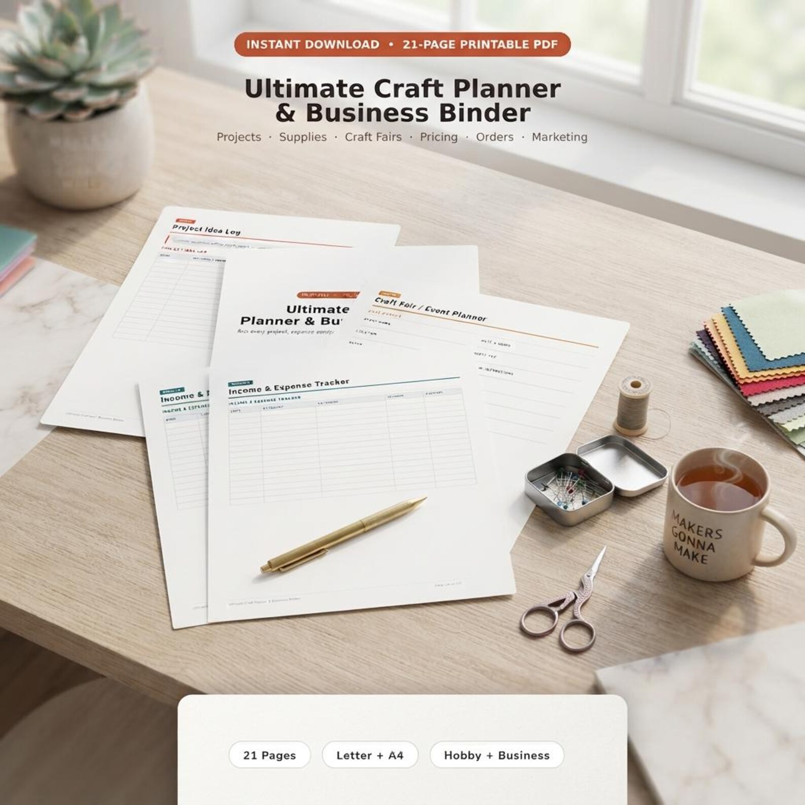 Ultimate Craft Planner Printable