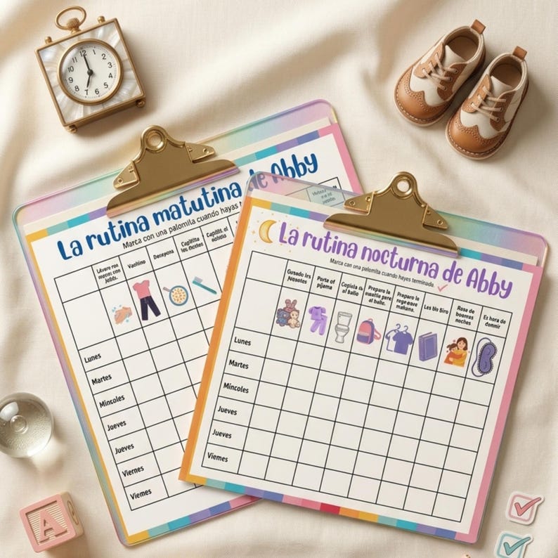Kids Routine Chart

Editable Daily List

Morning Routine Kids

Bedtime Checklist

Canva Template Kids

Spanish Routine Chart

Toddler Chore Chart

Visual Schedule Kids

School Task List

Kids Checklist PDF

Boy Girl Chore Chart

Routine Tracker Kids

Daily To Do List Kids
Colorful Kids Routine Chart showing an Editable Daily List with a Morning Routine for Kids and a Bedtime Checklist. Designed as a customizable Canva Template for Kids with a modern Visual Schedule.