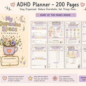adhd dopamine space printable planner

adult adhd health and peptide tracker pdf

200 page adhd daily weekly journal bundle

printable injection site rotation guide planner

cute pastel goodnotes adhd life planner adhd planner (12 chars)

printable planner (17 chars)

adult adhd planner 

dopamine planner 

adhd journal pdf 

health log bundle 

200 page planner (16 chars)

injection tracker (17 chars)

medication log 
habit tracker 
goodnotes planner 

daily life planner 

cute adhd journal