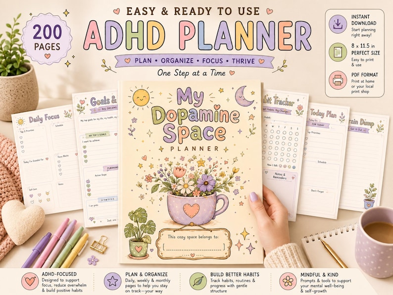 adhd dopamine space printable planner

adult adhd health and peptide tracker pdf

200 page adhd daily weekly journal bundle

printable injection site rotation guide planner

cute pastel goodnotes adhd life planner adhd planner (12 chars)

printable planner (17 chars)

adult adhd planner 

dopamine planner 

adhd journal pdf 

health log bundle 

200 page planner (16 chars)

injection tracker (17 chars)

medication log 
habit tracker 
goodnotes planner 

daily life planner 

cute adhd journal