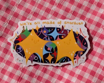 Stardust Clear Vinyl Sticker
