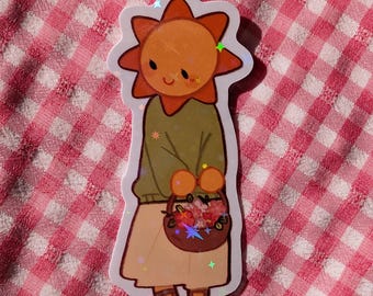 Sun Girl Holographic Vinyl Sticker