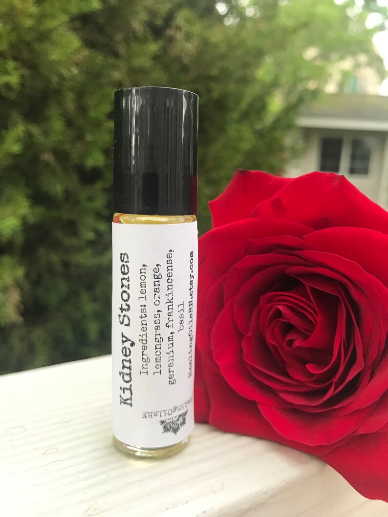 Kidney Stones Essential Oil Rollerbottle Blend 10 Ml Organic Etsy