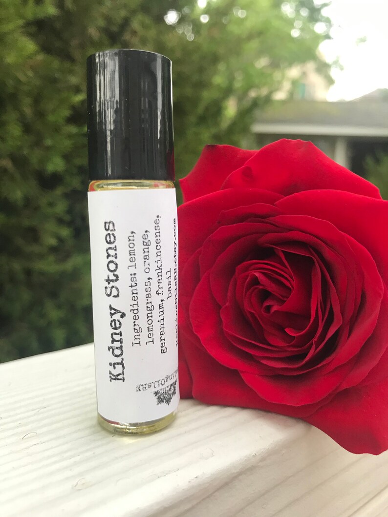Kidney Stones Essential Oil Rollerbottle Blend 10 Ml Organic Etsy