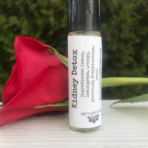 Kidney Stones Essential Oil Rollerbottle Blend 10 Ml Organic Etsy