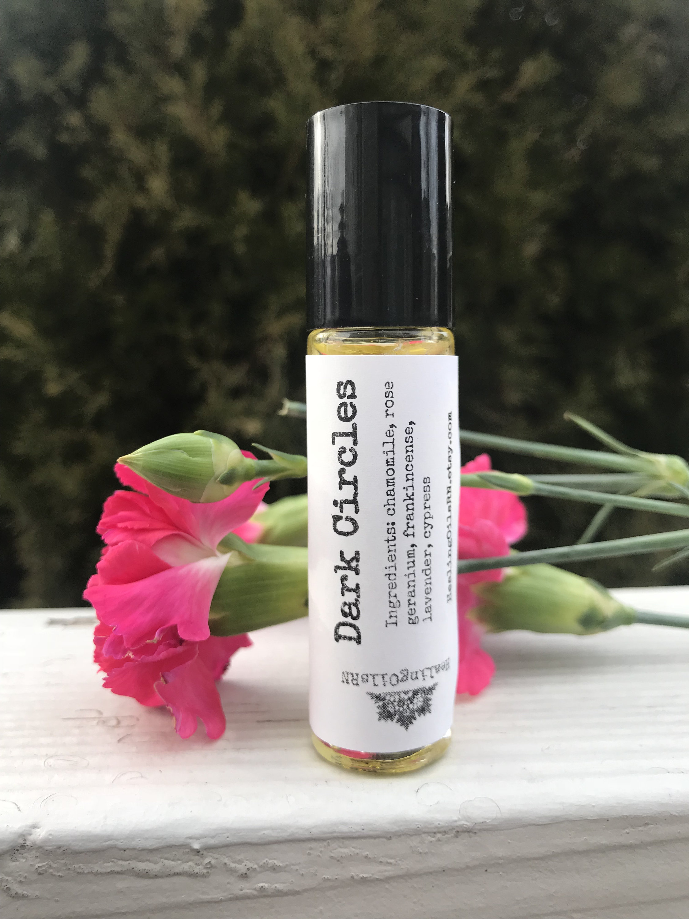 Dark Undereye Circles Essential Oil Rollerbottle Blend 10 Ml Etsy
