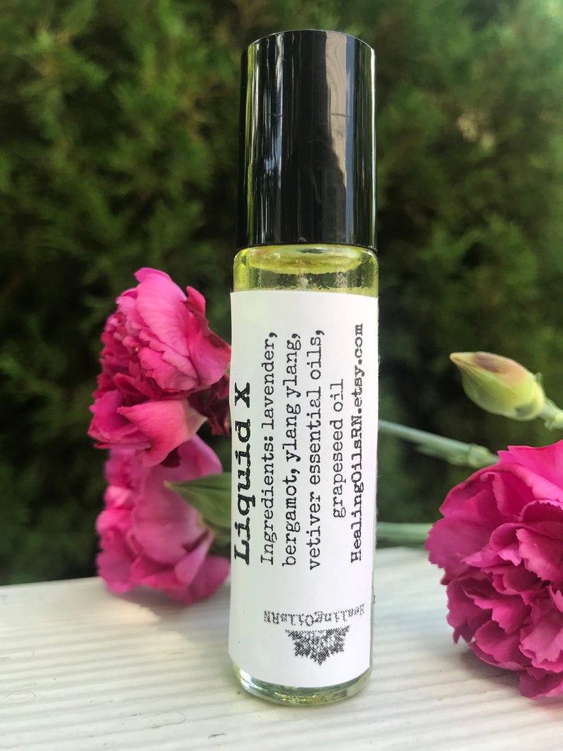 Liquid X Antianxiety Essential Oil Roller Blend 10 Ml Etsy