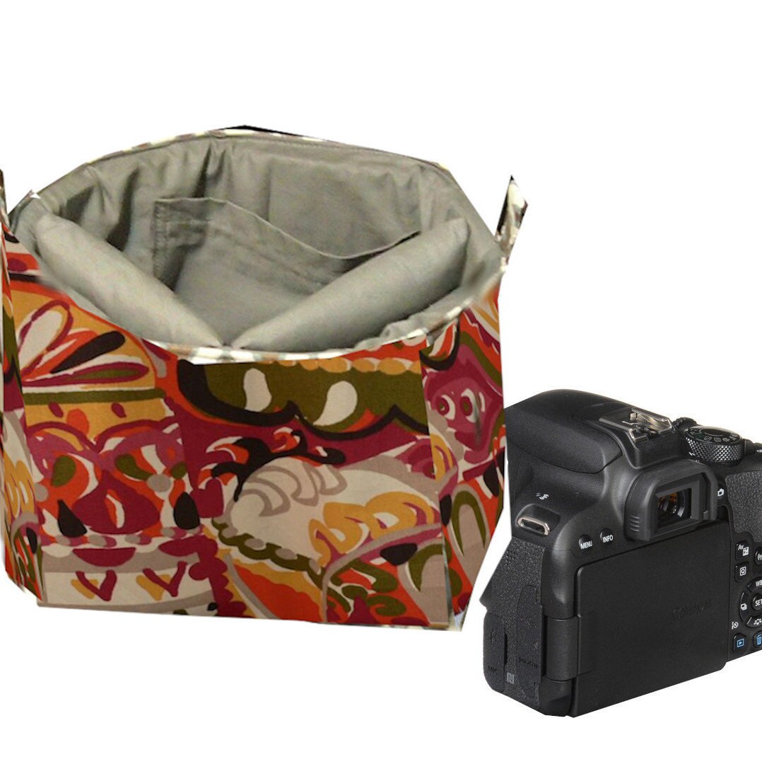 Camera Bag Insert for backpack or bag Camera Case Fits Canon Etsy