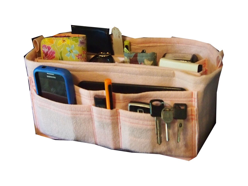 4-89/ C-24-U) Bag Organizer for C Large Cosmetic Pouch in Triomphe Canvas -  SAMORGA® Perfect Bag Organizer