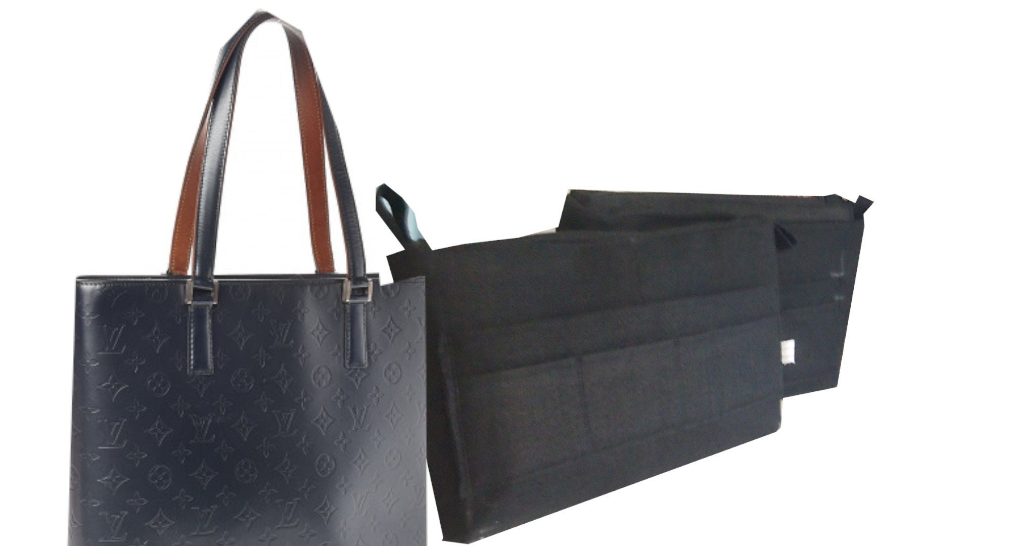1-282/ LV-Fold-Me) Bag Organizer for LV Fold Me Pouch - SAMORGA® Perfect  Bag Organizer