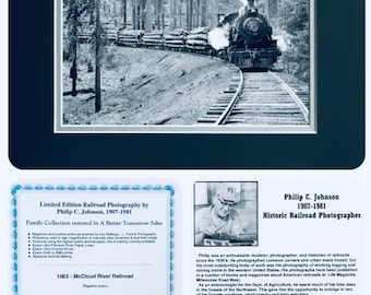 McCloud River Railroad Limited Edition Prints-Philip C. Johnson Collection