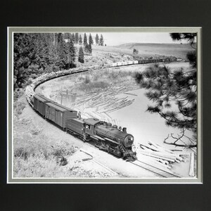 Washington, Idaho & Montana Railway"-Limited Edition Print, Philip C. Johnson Family Collection