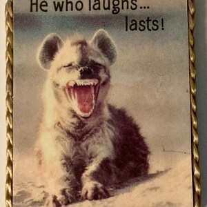 Funny sayings vintage handmade magnets-Bag Lady, Driving Ticket, All This Brains Too, -Your choice 1980's or ‘90’s, small gifts Laughs last