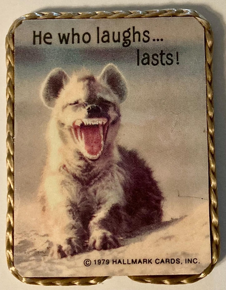 Funny sayings vintage handmade magnets-Bag Lady, Driving Ticket, All This Brains Too, -Your choice 1980's or ‘90’s, small gifts Laughs last