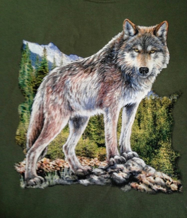 Votre choix de t-shirts Wolf, montage loups, t-shirt avec loups