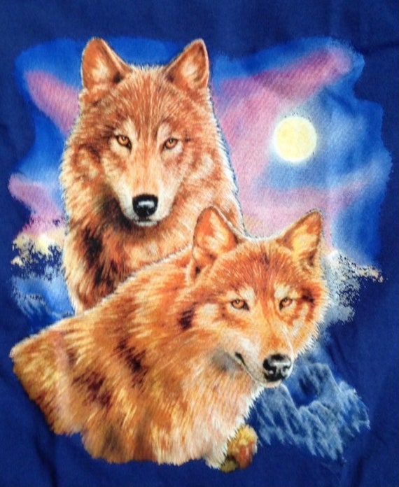 T shirt met wolf clearance