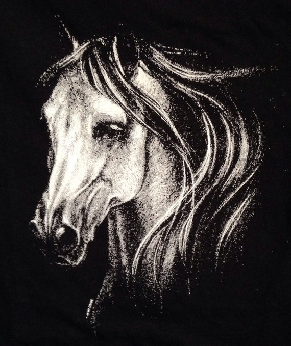Horse T Shirts, Your Choice of Several Different Vintage Horse T