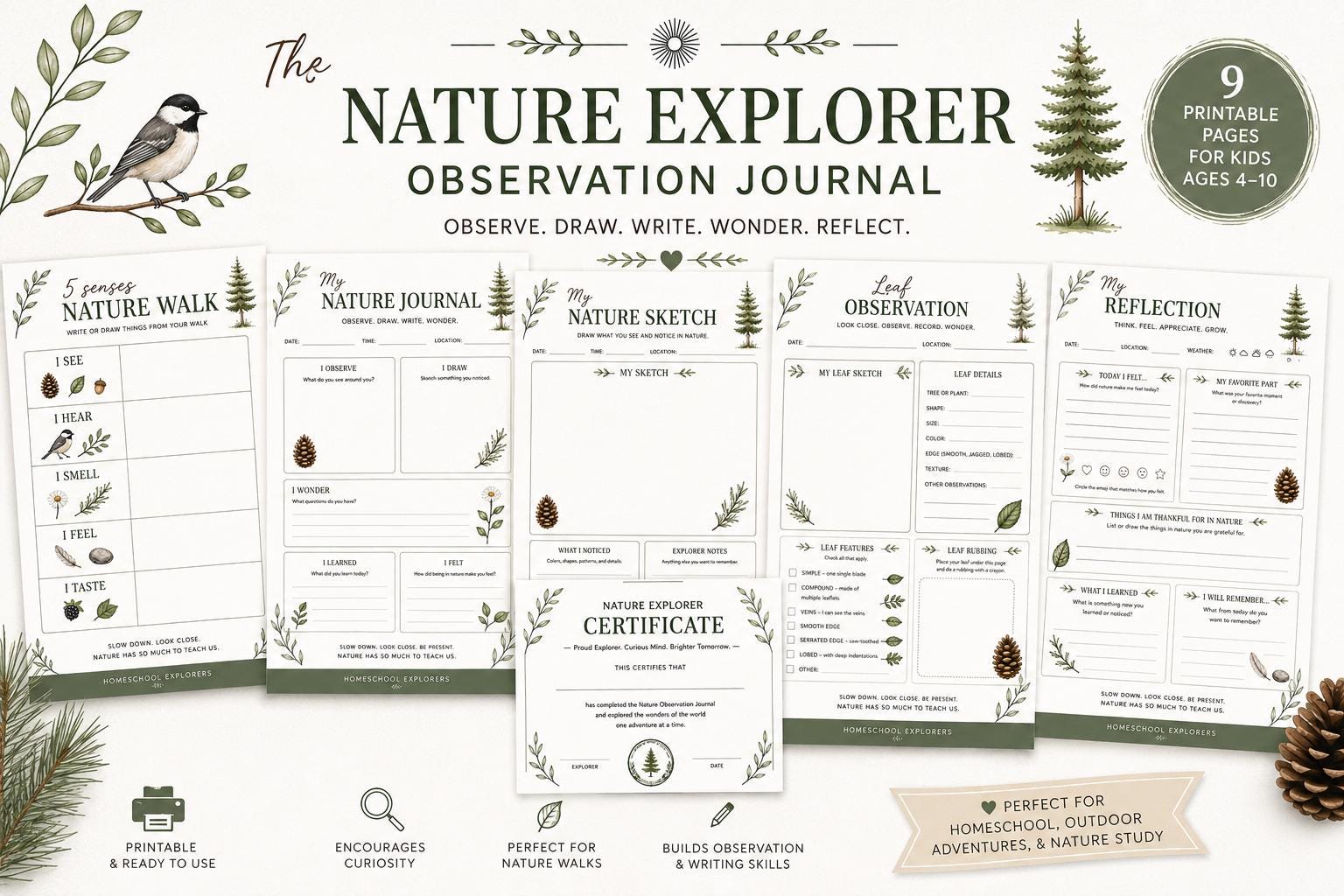 Nature Explorer Observation Journal
