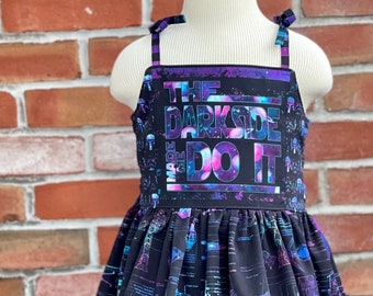 5Y Darkside Made Me Do It Dress, Girl Dress, Wars Dress