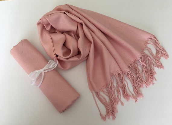 BLUSH PINK PASHMINA. Pink Pashmina ...