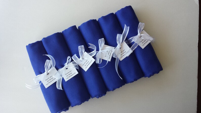 soft cream Pashmina Scarf PASHMINA Shawl Bridesmaid gifts Bridesmaid shawls 6 set ROYAL BLUE 6 royal blue Shawl Wedding favor.