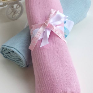 BABY SHOWER PASHMINA. It's a Girl Souvenir. Baby shower gift. Baby shower party favor image 1