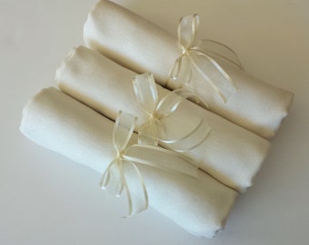 3 SET IVORY ( soft cream) PASHMINAS Shawl. Ivory Shawl. Bridesmaid gifts. Bridesmaid shawls. Pashmina Scarf. Wedding favor.