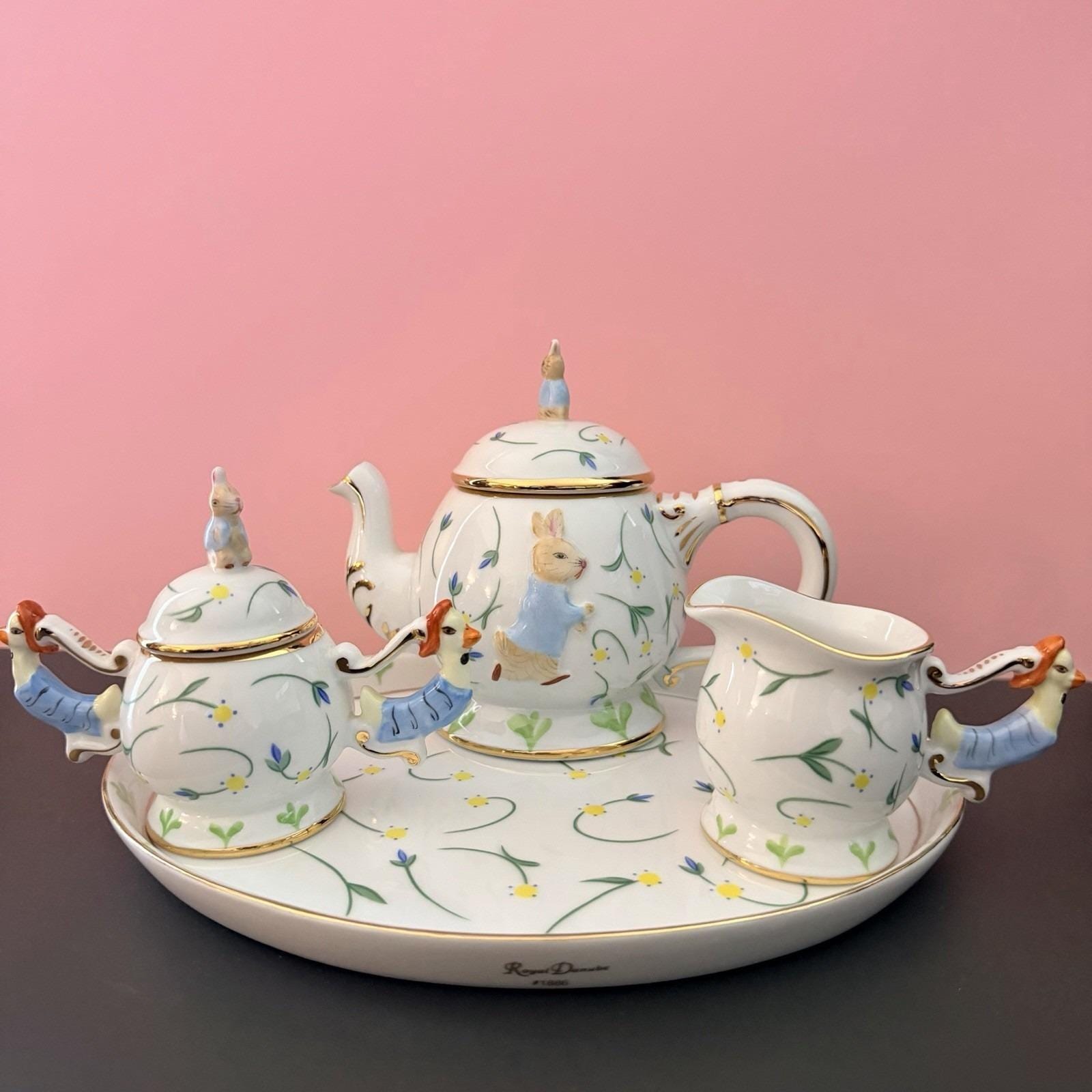 Peter Rabbit Tea Set - Etsy