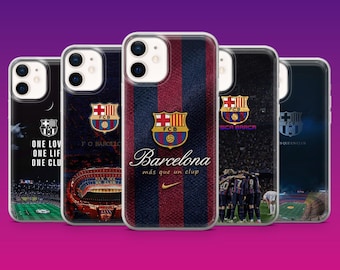 Etui na telefon FC Barcelona, prezent dla kibica piłki nożnej, etui piłkarskie na iPhone'a 17Pro, 16, 15, 14, 13, 12, Samsung S26, S25, S24, S23Fe, A16, A56, Pixel 10, 9Pro