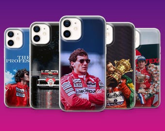 Alain Prost Phone Case F1 Fan Fan F1 Fan Cover für iPhone 17Pro, 16, 15, 14, 13, 12, Samsung S26, S25, S24, S23Fe, A16,A56, Pixel 10,9Pro