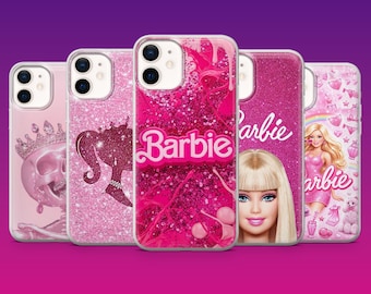 Etui na telefon Barbie Pink Girl Barbz Cover na iPhone'a 17Pro, 16, 15, 14, 13, 12, Samsunga S26, S25, S24, S23Fe, A16, A56, Pixela 10, 9Pro