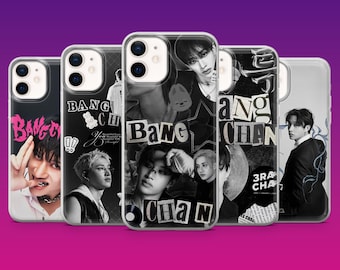 Bang Chan Phone Case K-pop fan Korean pop Cover for iPhone 17Pro, 16, 15, 14, 13, 12, Samsung S26, S25, S24, S23Fe, A16, A56, Pixel 10, 9Pro