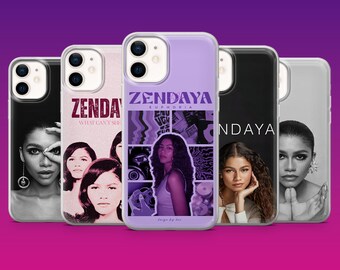Zendaya Phone Case Luxury Celebrity Cover for iPhone 17Pro, 16, 15, 14, 13, 12, Samsung S26, S25, S24, S23Fe, A16, A56, Pixel 10, 9Pro