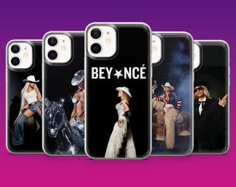 Beyoncé Coque pour iPhone 17Pro, 16, 15, 14, 13, 12, Samsung S26, S25, S24, S23Fe, A16, A56, Pixel 10, 9Pro