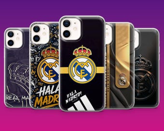 Etui na telefon Real Madryt dla kibica Realu Madryt na iPhone'a 17Pro, 16, 15, 14, 13, 12, Samsung S26, S25, S24, S23Fe, A16, A56, Pixel 10, 9Pro