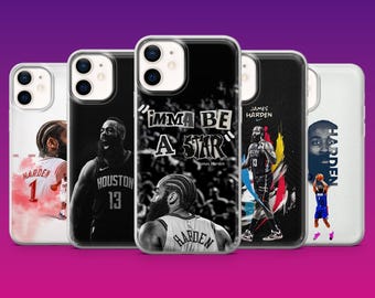 Etui na telefon Jamesa Hardena z motywem koszykówki dla fanów Harden na iPhone'a 17Pro, 16, 15, 14, 13, 12, Samsunga S26, S25, S24, S23Fe, A16, A56, Pixel 10, 9Pro