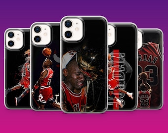 Etui na telefon Michael Jordan z motywem koszykówki MJ23 do iPhone'a 17Pro, 16, 15, 14, 13, 12, Samsunga S26, S25, S24, S23Fe, A16, A56, Pixela 10, 9Pro