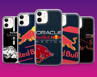 Red Bull Phone Case Energy Drink F1 Fächer für iPhone 17Pro, 16, 15, 14, 13, 12, Samsung S26, S25, S24, S23Fe, A16, A56, Pixel 10, 9Pro