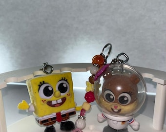 SpongeBob bag charms