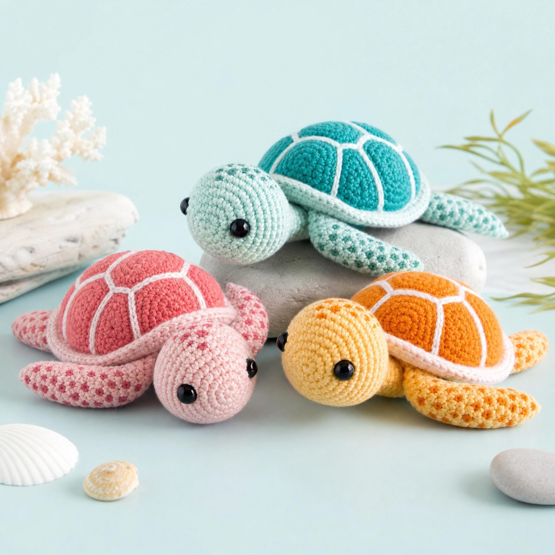 38 Sea Turtle Crochet Patterns: Create Adorable Keepsakes for Everyone 8 Crochet Sea Turtle