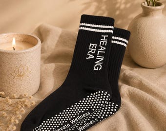 Healing Era Grip Socks | Pilates, Yoga, Non-Slip Athletic Movement