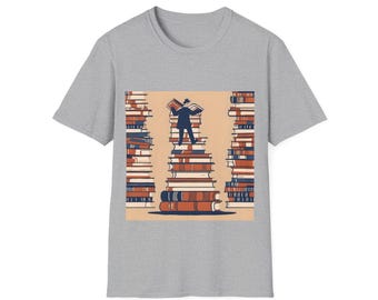 Boekenweater | Literair ontwerp met TBR-stapel, hoodie voor lezerskleding