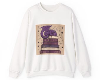 Dragon Books Sweatshirt | Fantasy Reader Literary Apparel, Dark Romance Morally Grey Club
