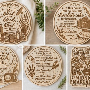 Practical Magic Movie Quotes Magnets Witchy